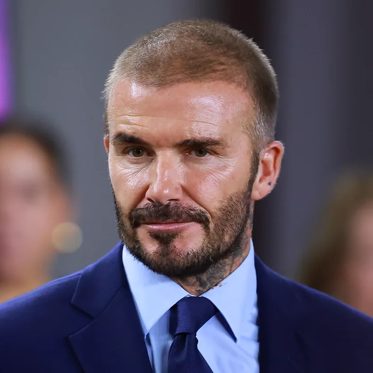 David Beckham Before and After