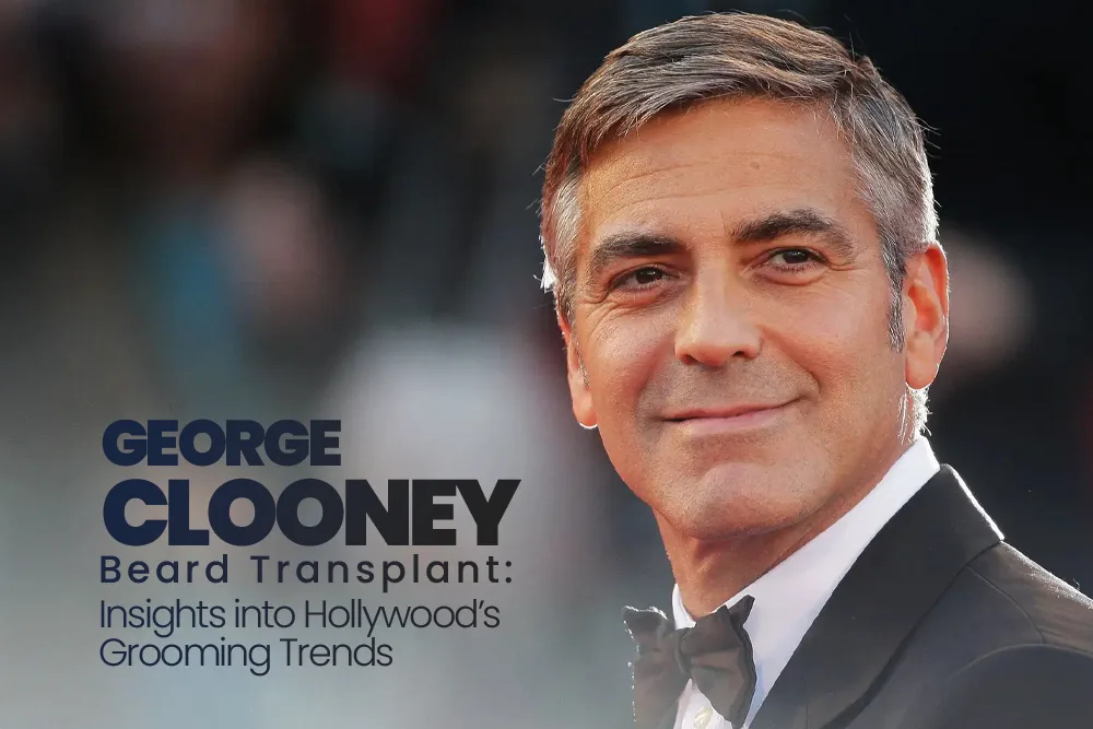 George Clooney Beard Transplant