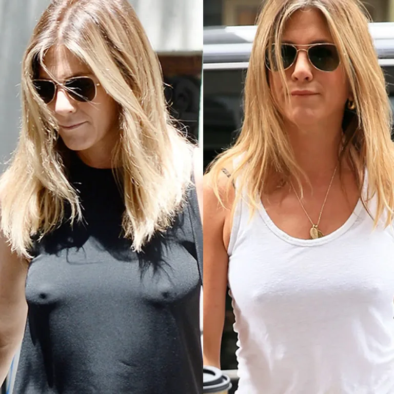Jennifer Aniston Breast Size in Friends vs. Today Natural or Enhanced