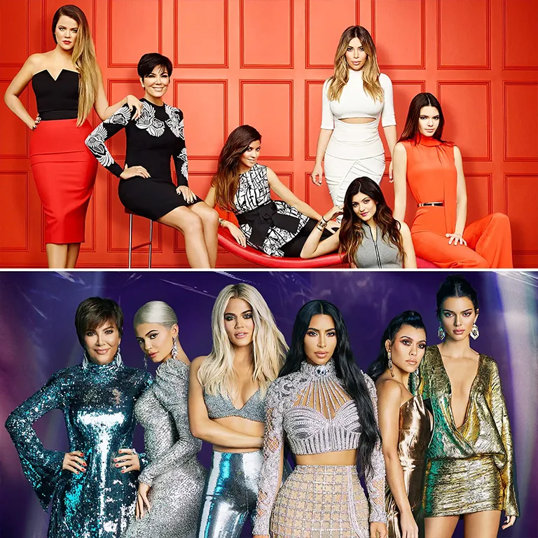 Kardashians Before and After