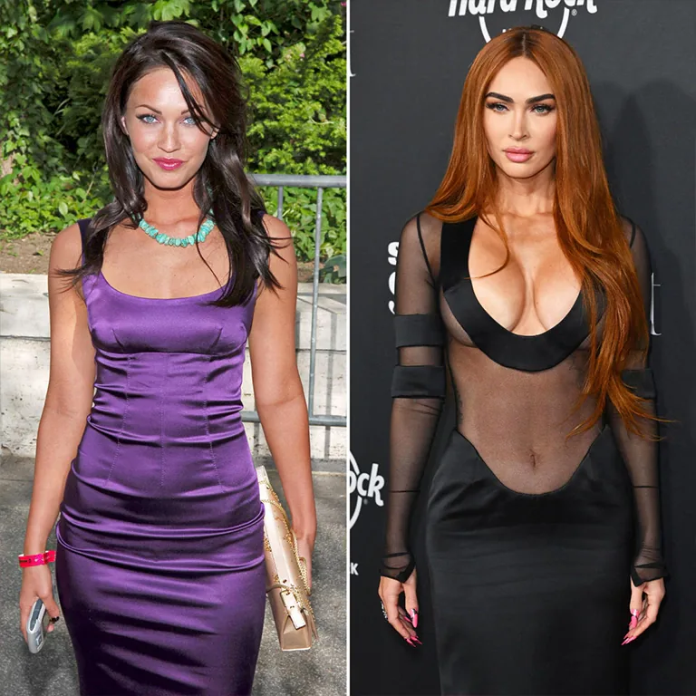 Megan Fox Before and After