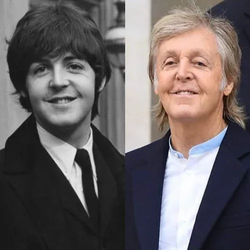 Paul McCartney Before and After