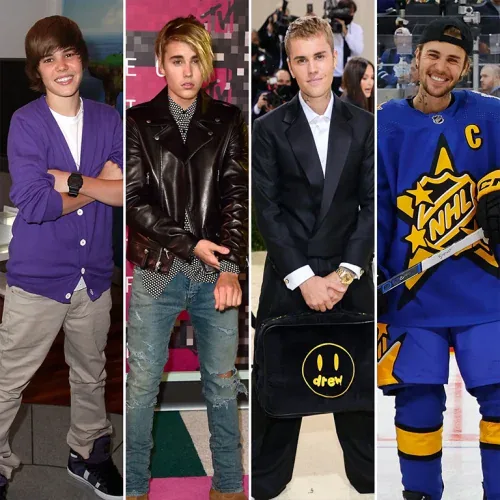 Justin Bieber Before and After