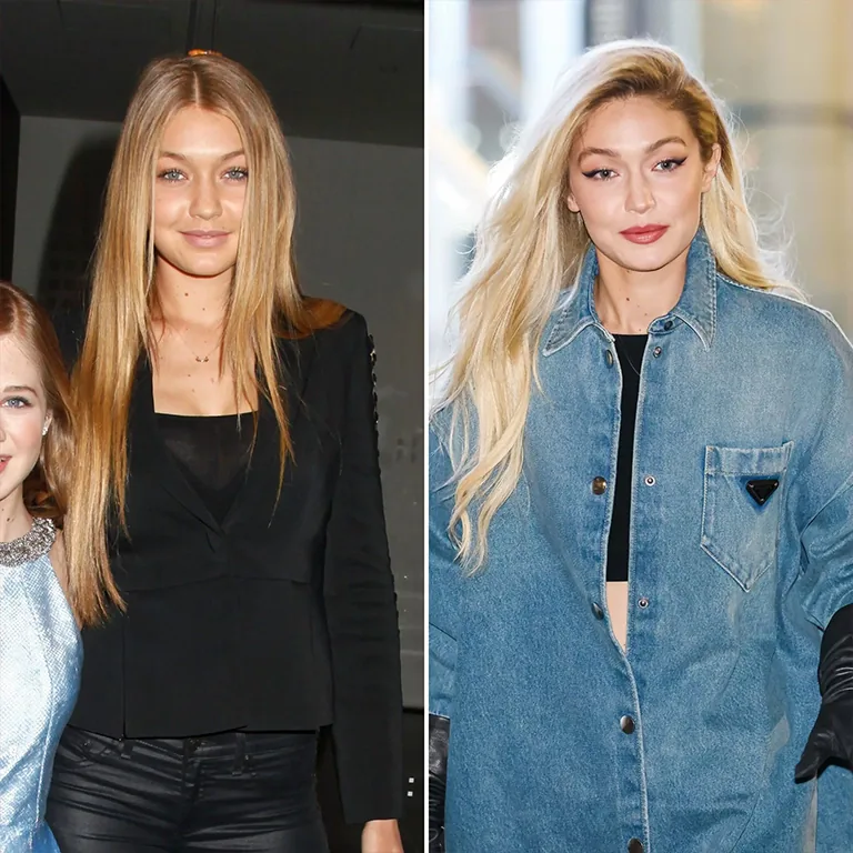 Gigi Hadid Before and After
