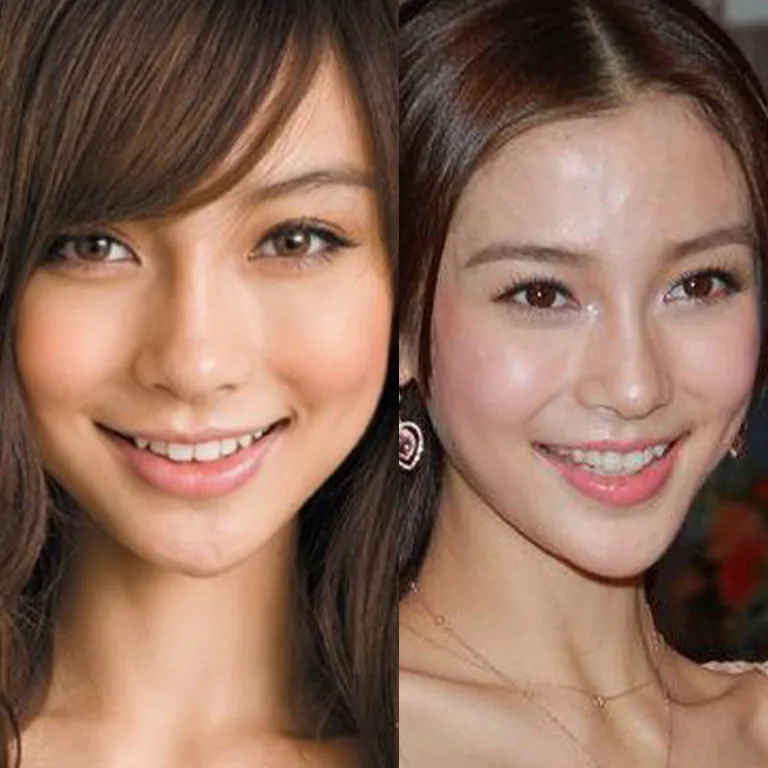 Angelababy Before and After