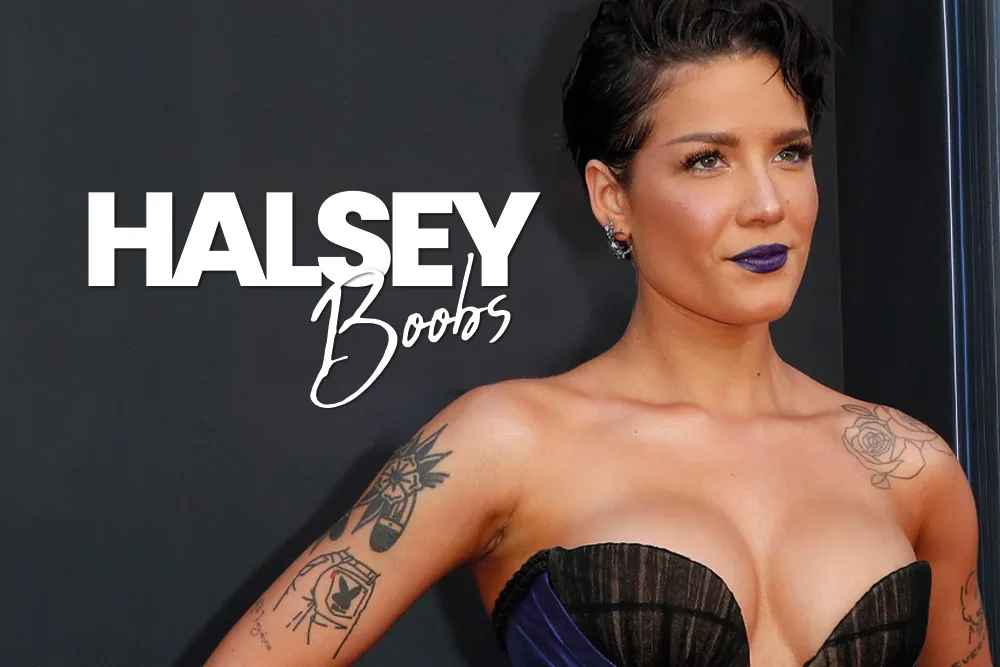 Halsey Boobs