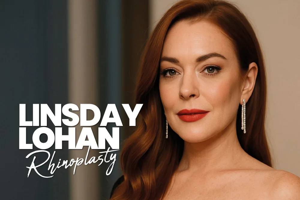 Linsday Lohan Rhinoplasty