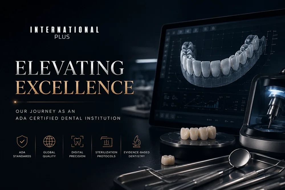 Elevating Excellence: Our Journey as an ADA Certified Dental Institution