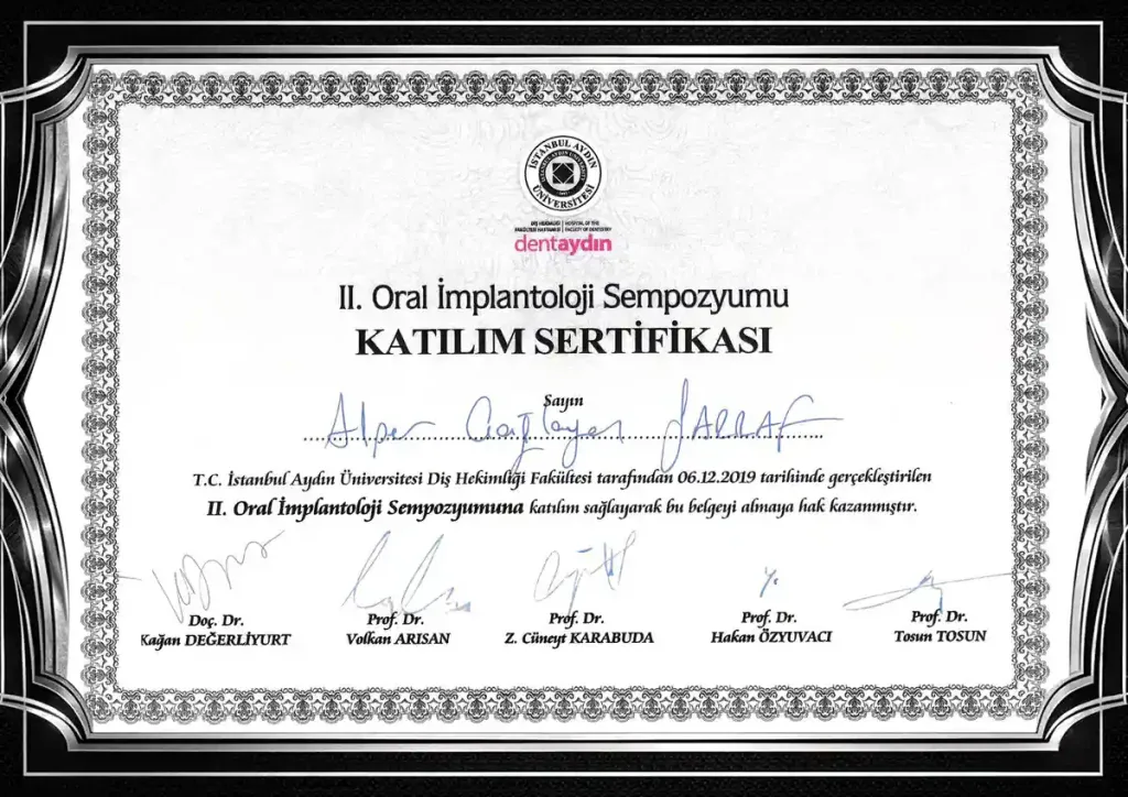 II. Oral Implantology Symposium