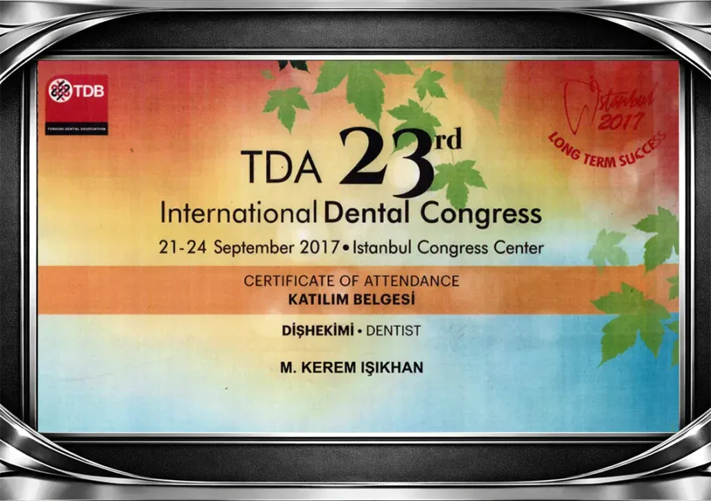 TDA 23rd International Dental Congress