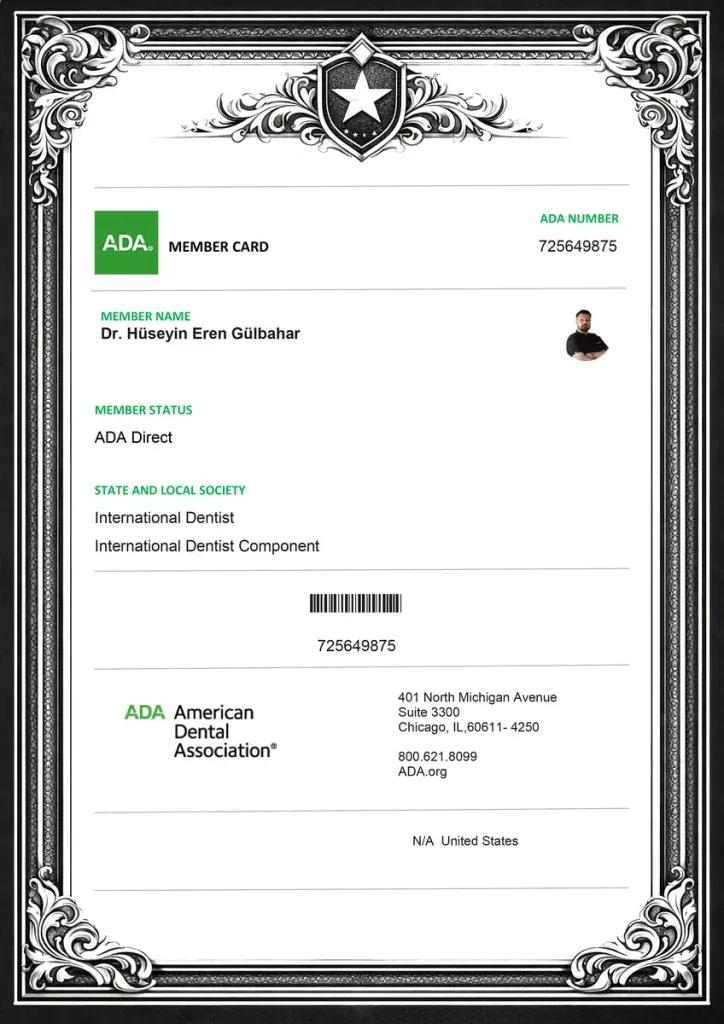 American Dental Association (ADA) Membership