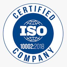 ISO 10002:2018 Logo