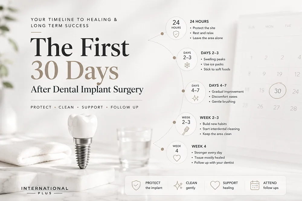 Dental Implant Aftercare: The First 30 Days Guide