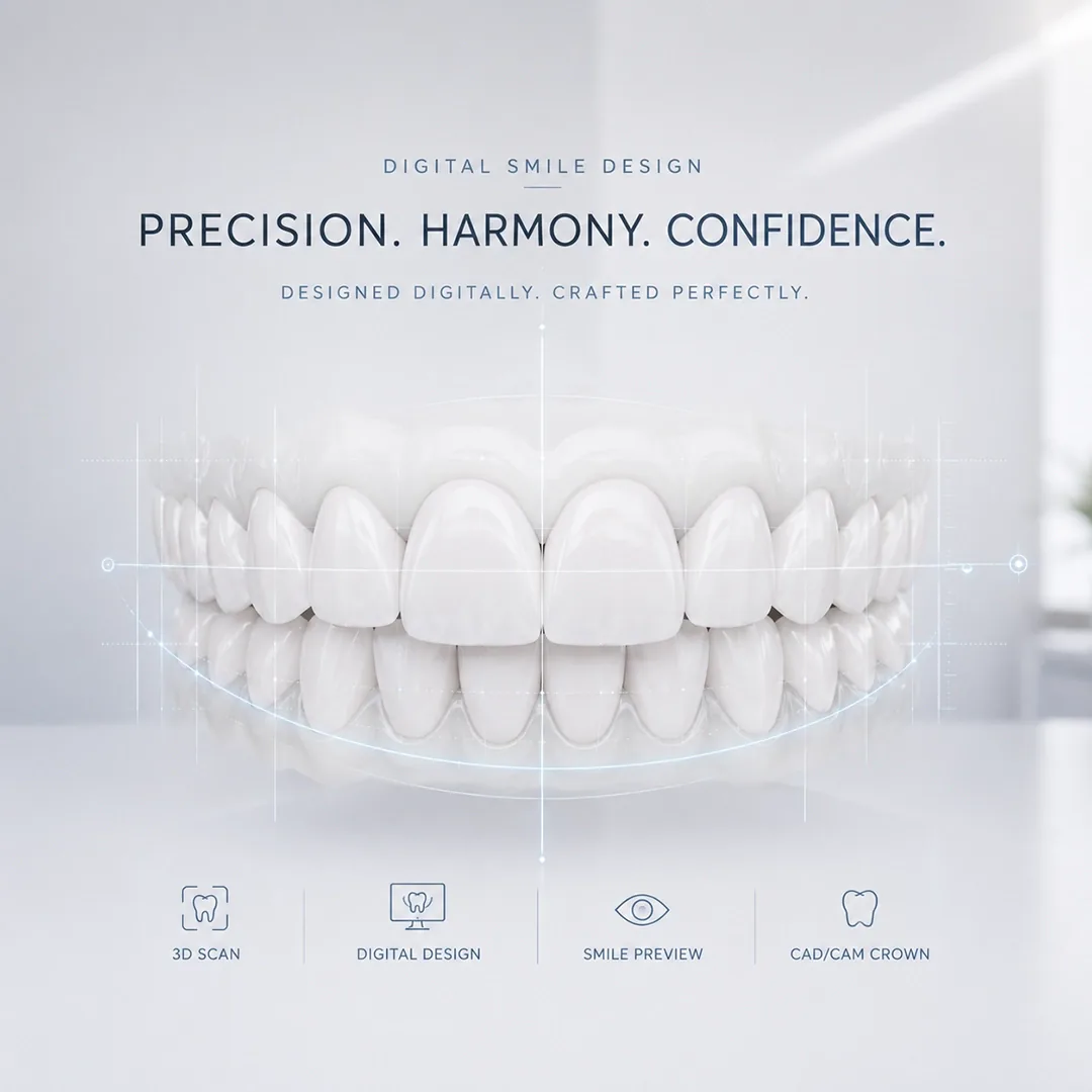 Flawless Dental Crowns CADCAM Precision