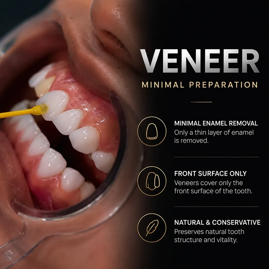 Turkey Teeth Veneers or Crowns What Is the Real Difference