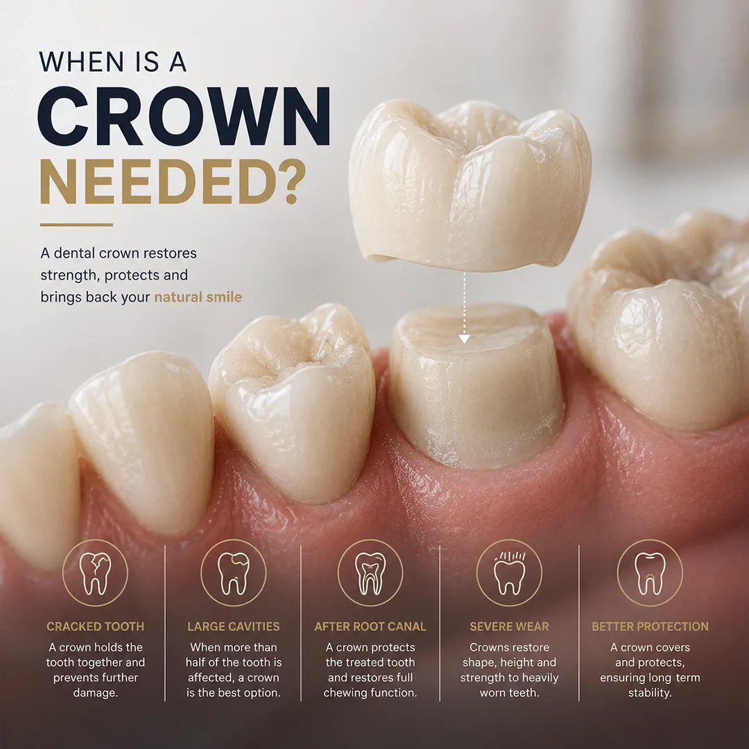 Why Would a Tooth Need a Crown