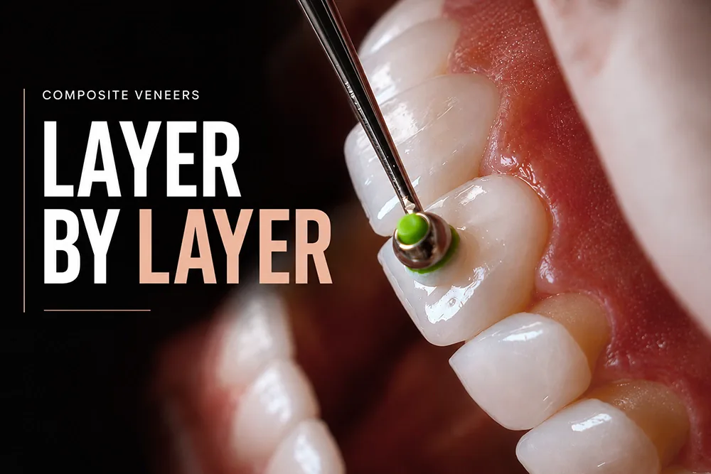 Composite Veneers: A Reversible, Single Visit Route to a New Smile