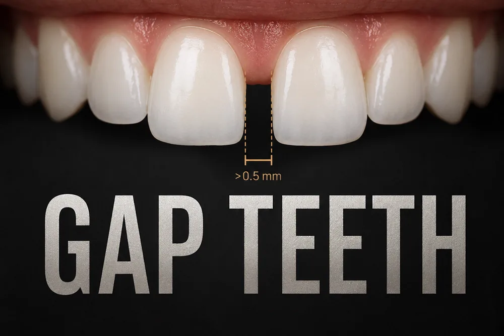 Gap Teeth (Diastema): Causes, Treatment Options and Whether to Close the Gap