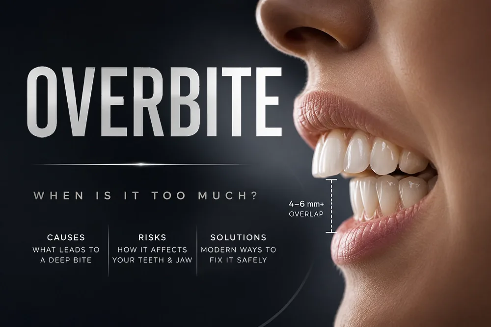 Overbite Teeth: Causes, Health Risks and How to Fix a Deep Bite