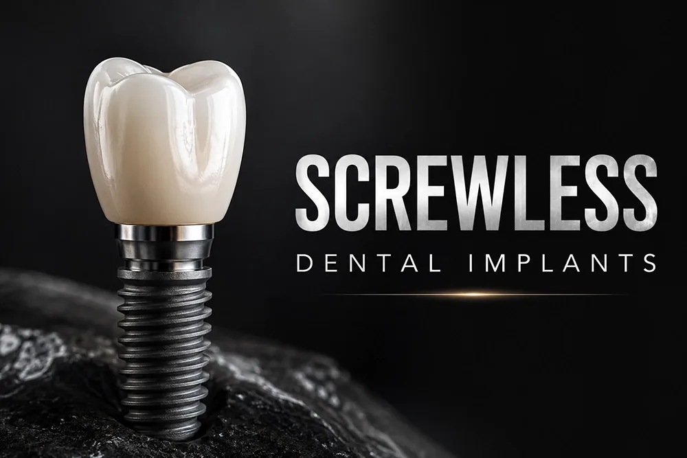Screwless Dental Implants: Cement-Retained and One-Piece Options Explained