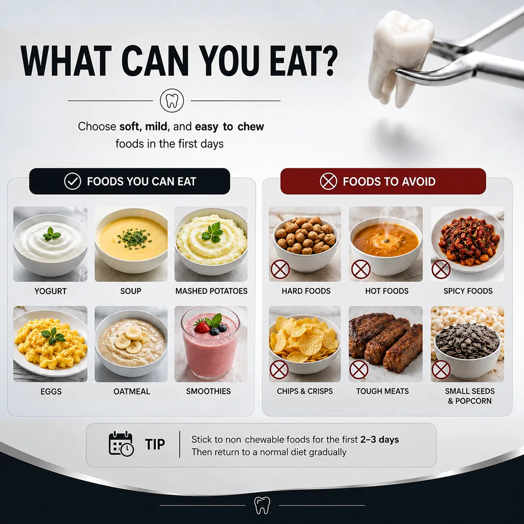 What Can You Eat After a Tooth Extraction
