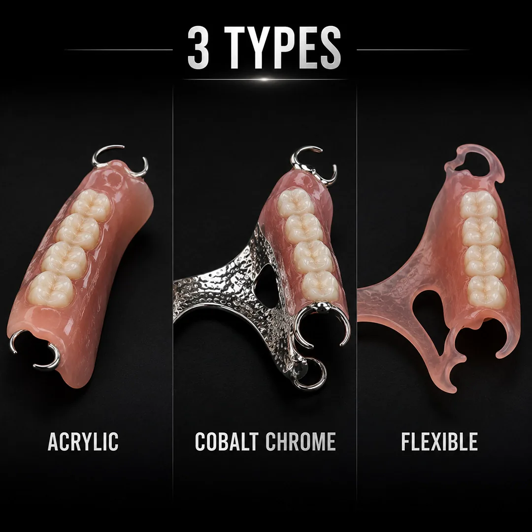 What are partial dentures and when do you need one