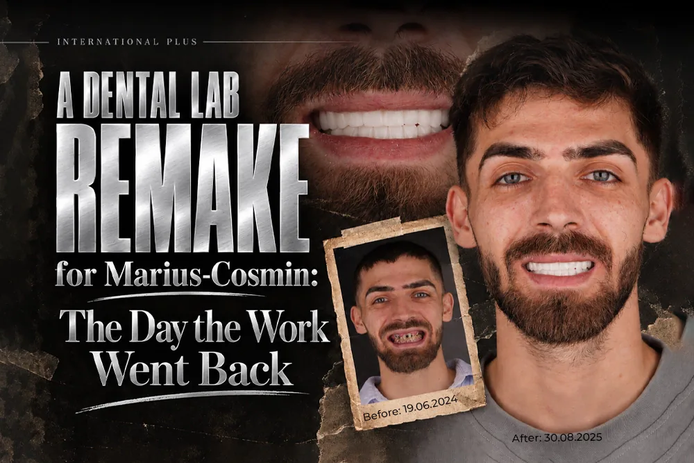 A Dental Lab Remake for Marius-Cosmin: The Day the Work Went Back